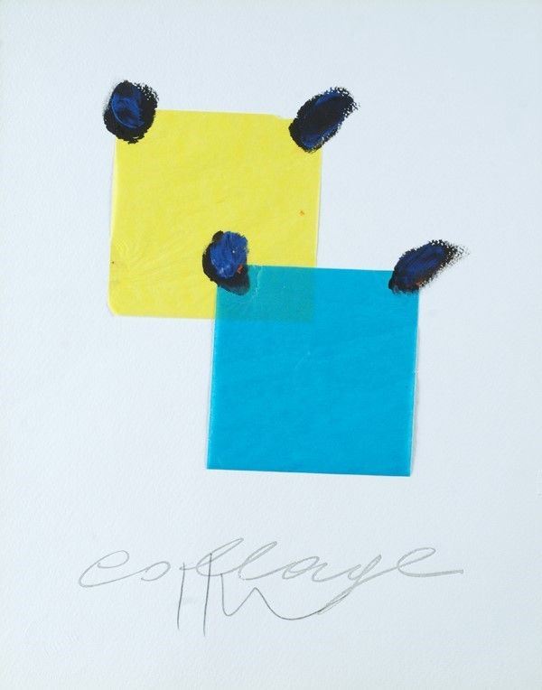 Aldo Mondino - Collage