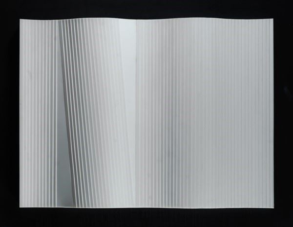 Valentino Zini : New visual searches  (1966)  - White plexiglass - Auction CONTEMPORARY ART - Galleria Pananti Casa d'Aste