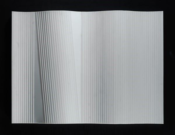 Valentino Zini : Nuove ricerche visive  (1966)  - Plexiglass bianco - Asta ARTE CONTEMPORANEA - Galleria Pananti Casa d'Aste
