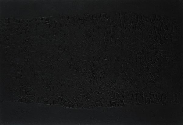 Alberto Burri - Cretto Nero A