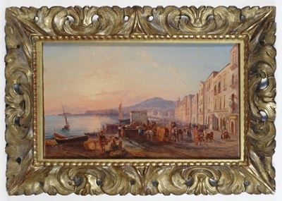 Veduta di Napoli da Marinella