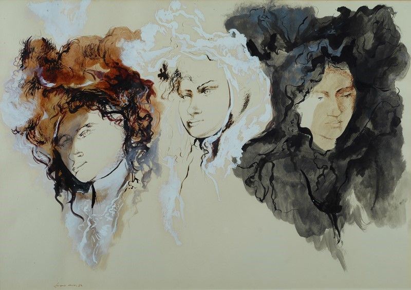 Franco Murer - Tre Volti di Donna