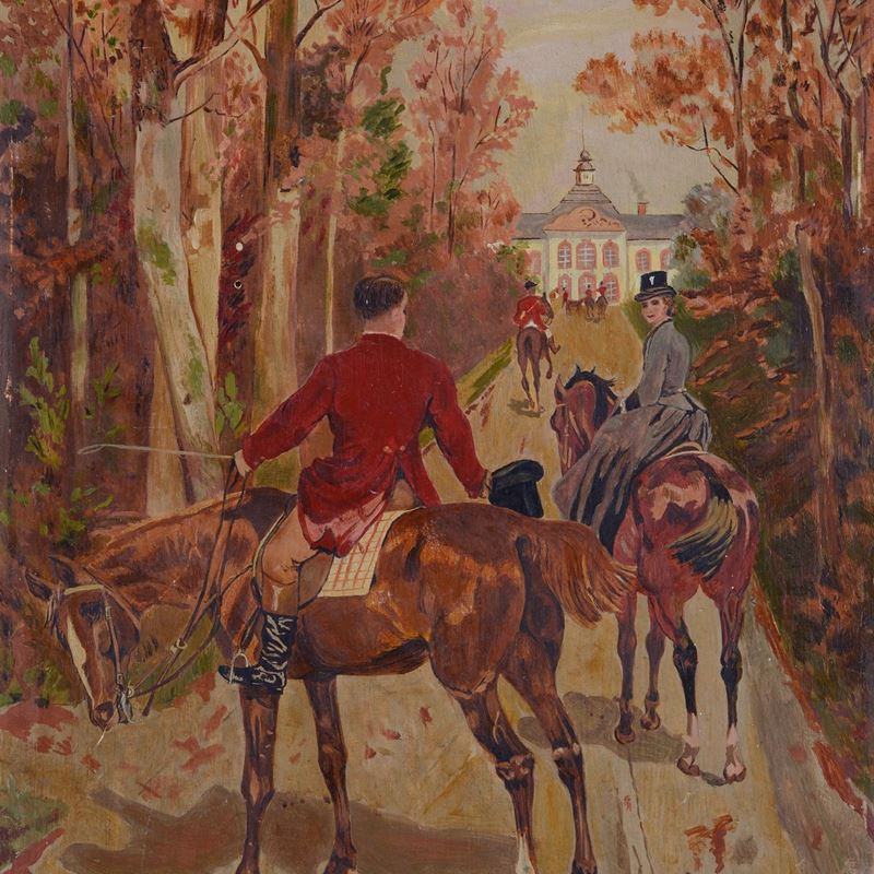 Anonimo, XIX Sec. - La Passeggiata