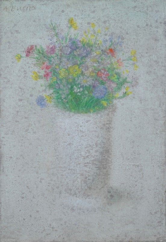 Antonio Bueno - Vaso con Fiori
