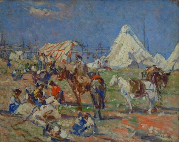 Ludovico Tommasi - Accampamento