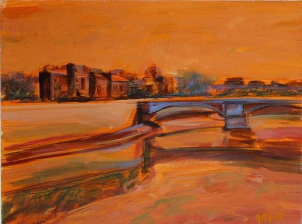 Ugo Attardi - Lungo Tevere