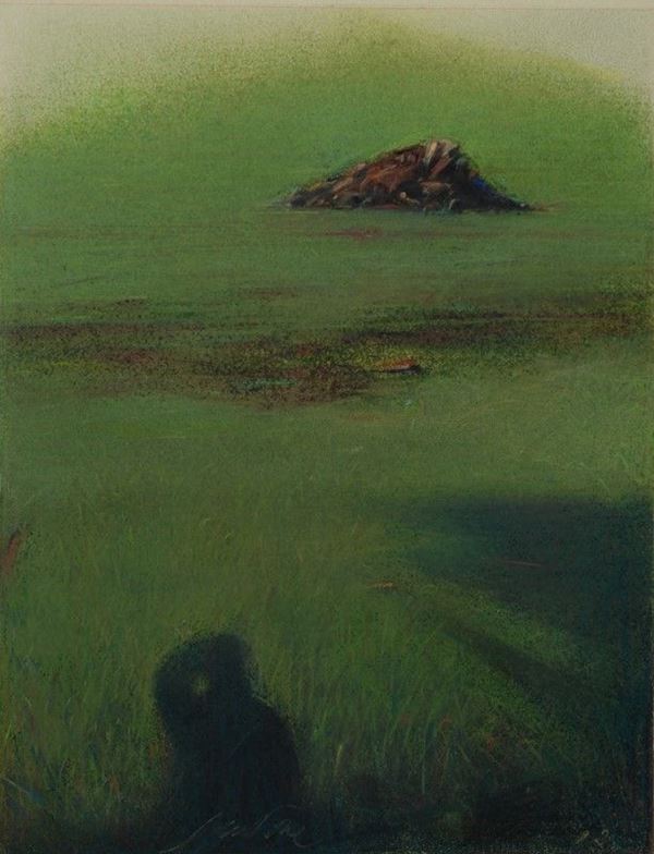 Piero Guccione - Paesaggio