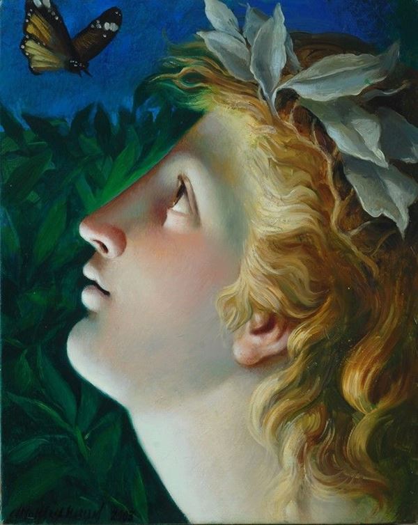 Carlo Maria Mariani - Quadro ghirlandato o della farfalla