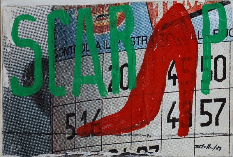 Mimmo Rotella - La Scarpa