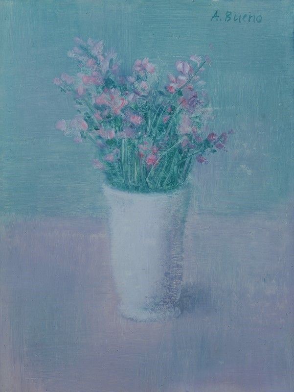 Antonio Bueno - Vaso con Fiori