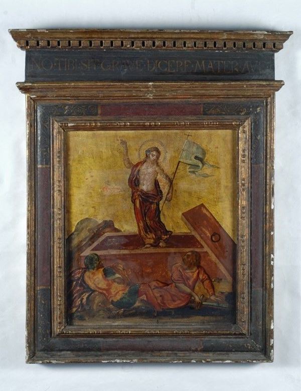 Scuola Italia Settentrionale, XVI sec. - Cristo Risorto