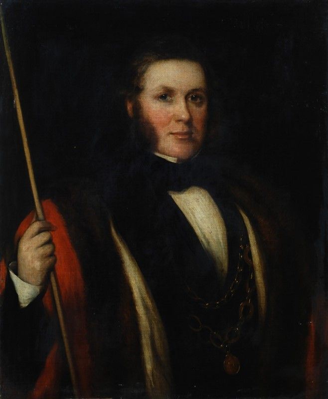Anonimo, XIX Sec. - Ritratto Maschile