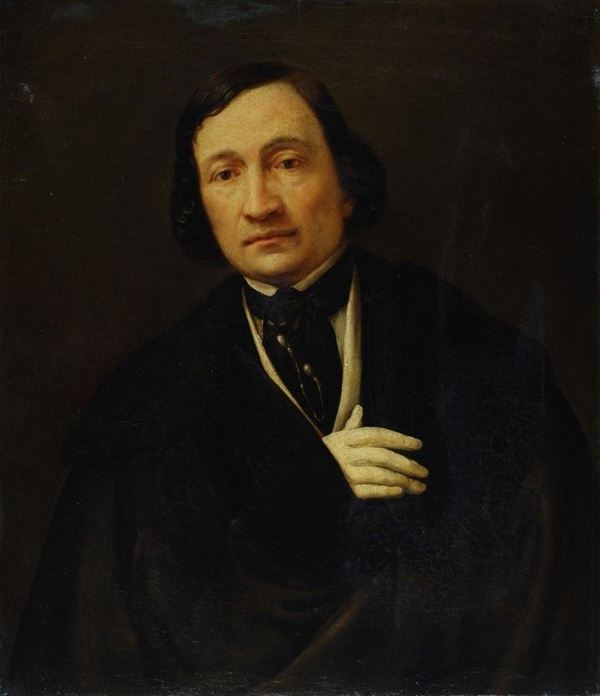 Anonimo, XIX sec. - Ritratto virile