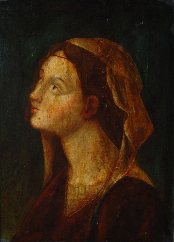 Scuola Toscana, inizio XVII sec. - Vergine Annunciata