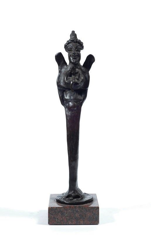 Sebastian Matta : Idolo  (1986)  - Bronzo - Asta Arte moderna e contemporanea - III - Galleria Pananti Casa d'Aste