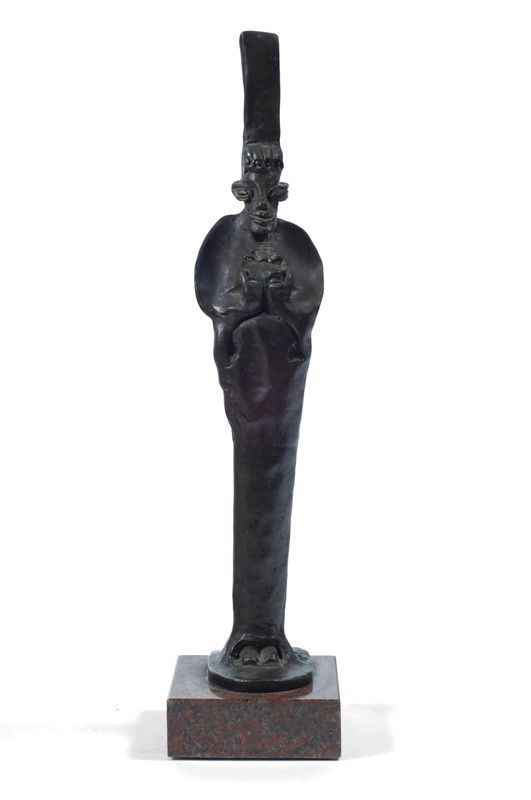 Sebastian Matta : Idolo  (1987)  - Bronzo - Auction Arte moderna e contemporanea - III - Galleria Pananti Casa d'Aste