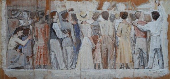 Massimo Campigli - Bozzetto