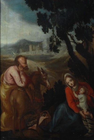 Riposo nella Fuga in Egitto