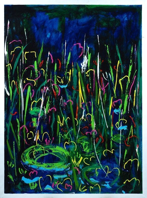 Mario Schifano : Senza titolo  - Smalto e acrilico su tela - Auction Arte Moderna e Contemporanea - Galleria Pananti Casa d'Aste