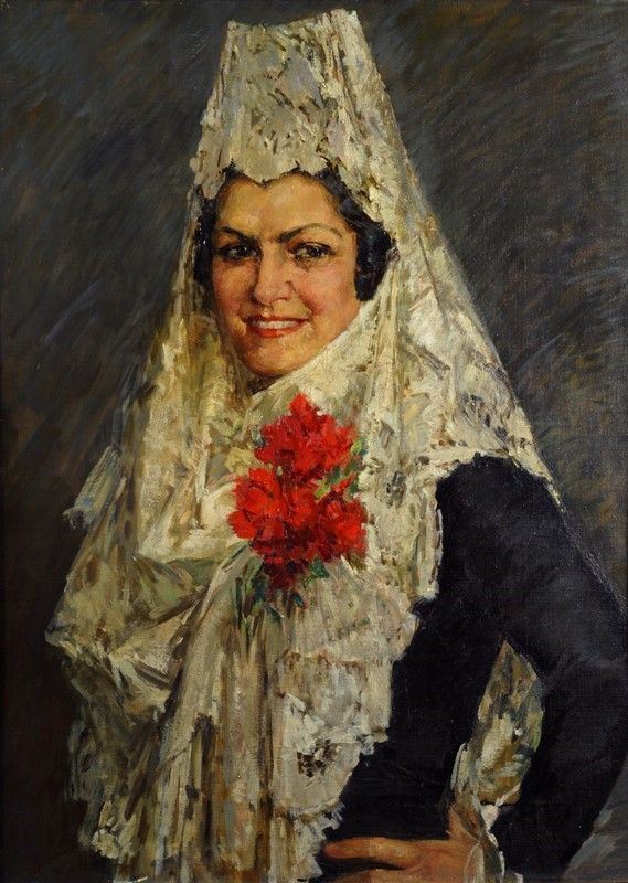 Cipriano Mannucci - Ritratto di donna venezuelana