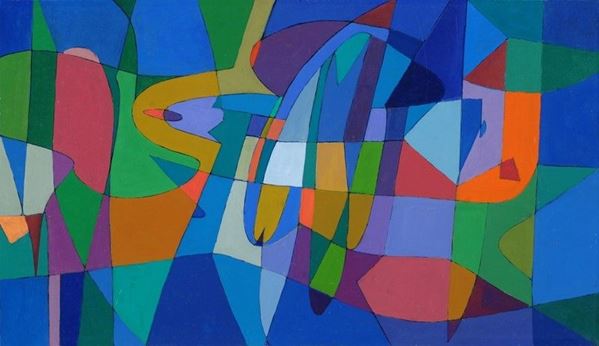 Vincenzo Balsamo : Senza titolo  (1985)  - Olio su compensato - Asta Arte Moderna e Contemporanea - II - Galleria Pananti Casa d'Aste