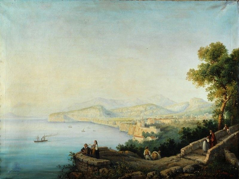 Girolamo Gianni - Veduta di Sorrento