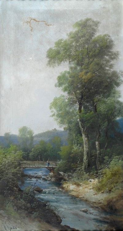 Paesaggio con Fiume e Ponte