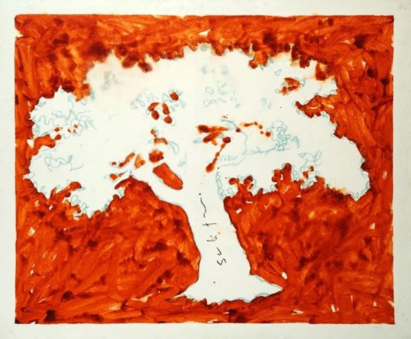 Mario Schifano : Senza titolo  (1981)  - Acrilico su tela - Auction Arte moderna e contemporanea - III - Galleria Pananti Casa d'Aste