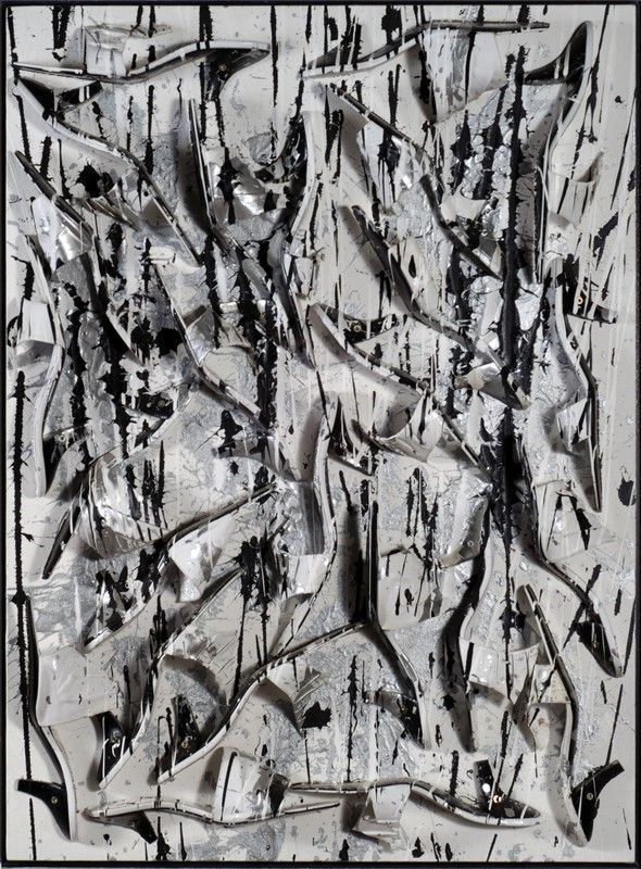 Fernandez Arman : Senza titolo  (2002)  - Accumulazione - Asta Arte moderna e contemporanea - III - Galleria Pananti Casa d'Aste