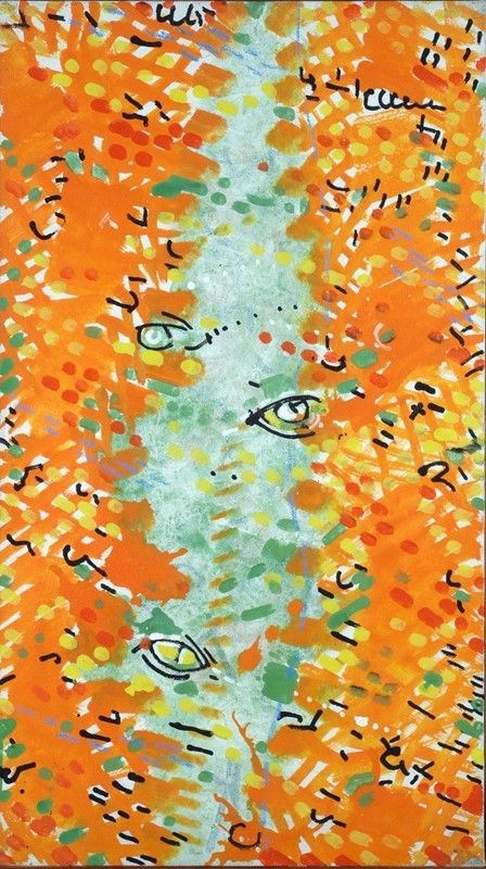 Gastone Biggi : I caldi occhi di giugno  (1988)  - Tempera su tela - Asta Arte moderna e contemporanea - III - Galleria Pananti Casa d'Aste