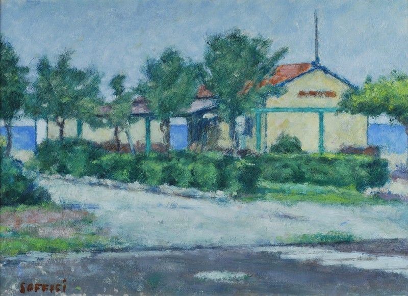 Ardengo Soffici - Paesaggio al Forte