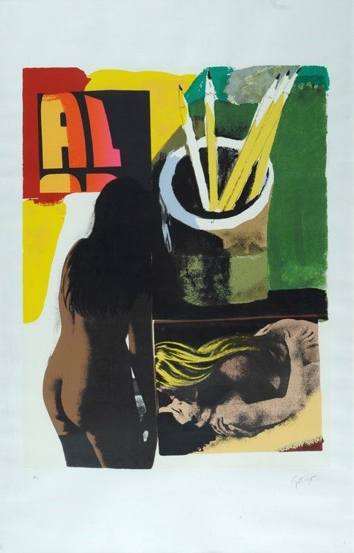 Renato Guttuso - Composizione