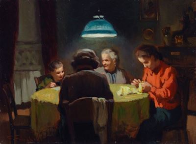 Interno con Figure