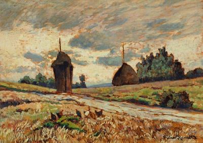 Paesaggio con Pagliai