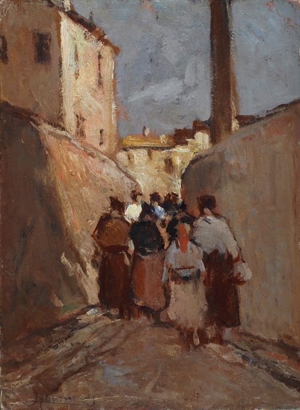 Ludovico Tommasi - Figure in Strada