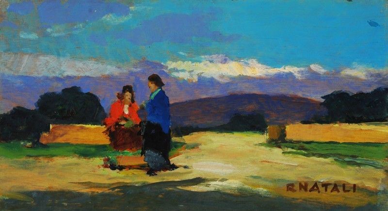 Renato Natali - Figure nel Paesaggio