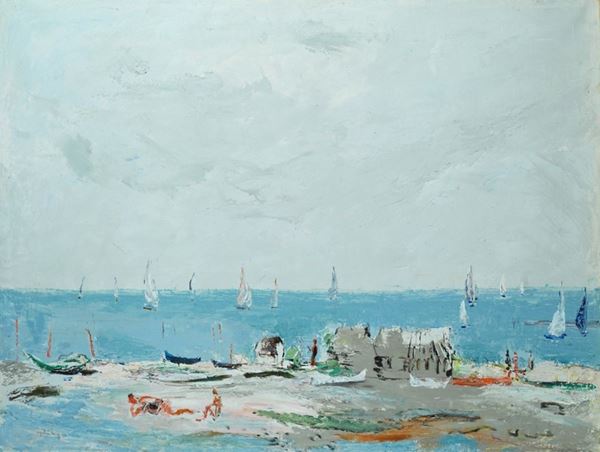Adriano Spilimbergo - Spiaggia