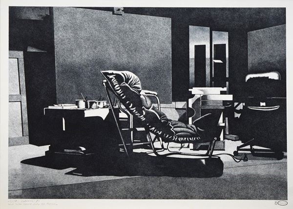 Marco Fidolini : Senza titolo  (1981)  - Litografia - Auction GRAFICA ed EDIZIONI da una collezione privata - Galleria Pananti Casa d'Aste