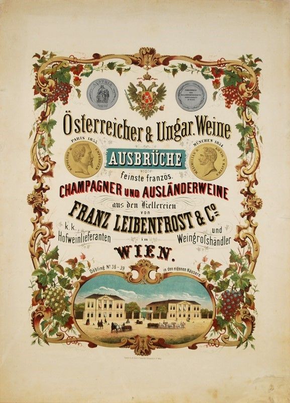 Osterreicher Und Ungar. Weine