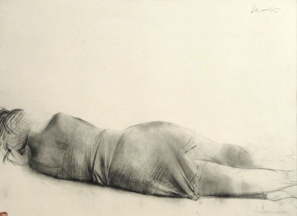 Giacomo Manz&#249; - Figura distesa