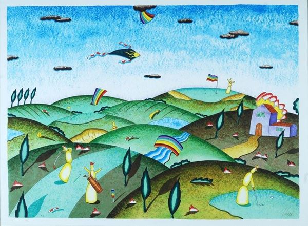 Giuliano Ghelli - Paesaggio