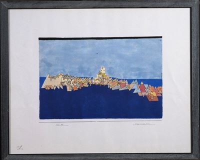 After Paul Klee - Berg Anf Dem Cliff
