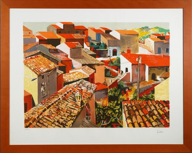Renato Guttuso - Tetti