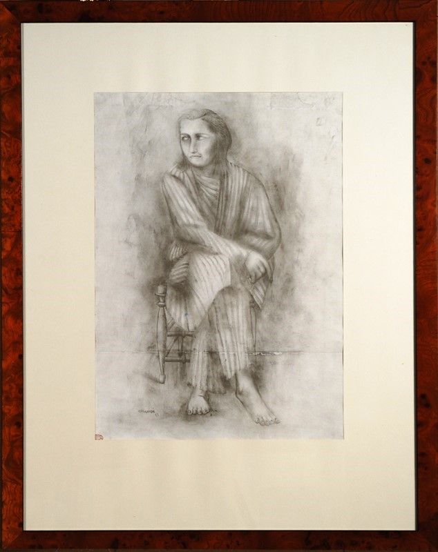 Giacomo Manzù - Donna Seduta