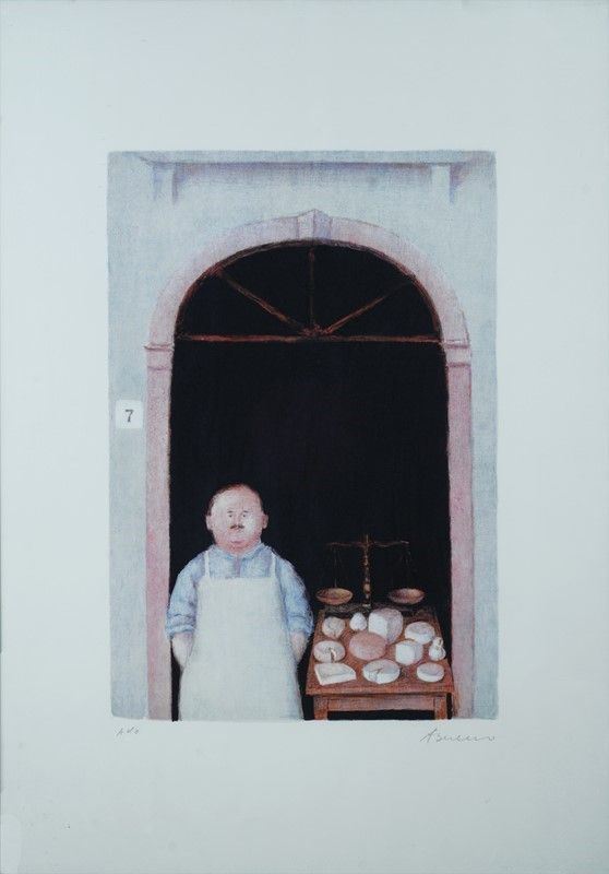 Antonio Bueno - Venditore di formaggi