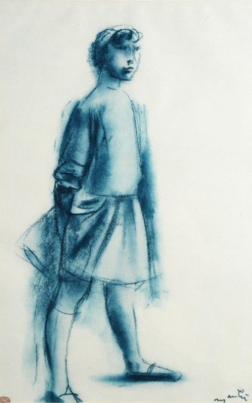 Giacomo Manzù - Ragazza