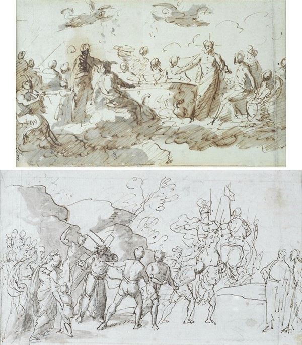Anonimo, XIX sec. - Scene della Passione di Cristo