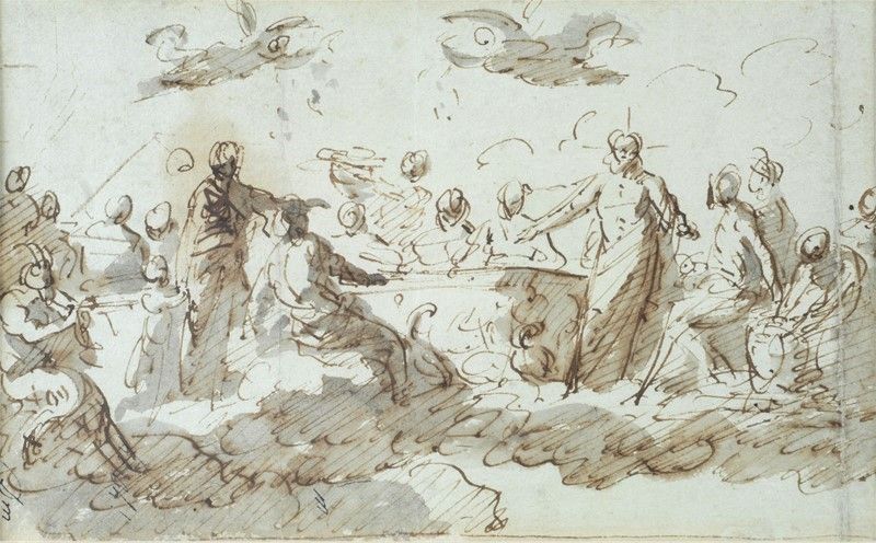 Anonimo, XIX Sec. - Scene della Passione di Cristo