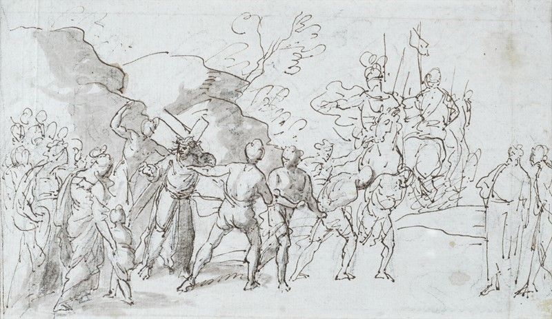 Anonimo, XIX Sec. - Scene della Passione di Cristo