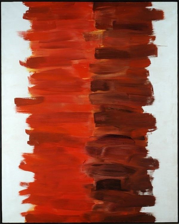 Mario Nigro : Senza titolo  (1989)  - Olio su tela - Auction Arte moderna e contemporanea - III - Galleria Pananti Casa d'Aste